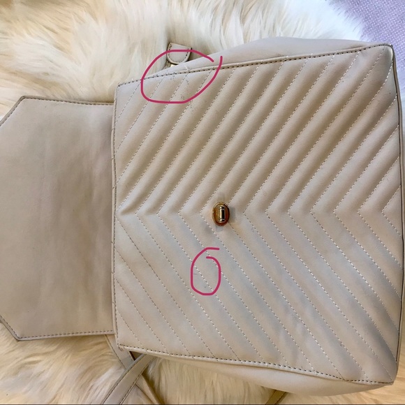 Faux Designer Backpack Purse - Picture 5 of 8